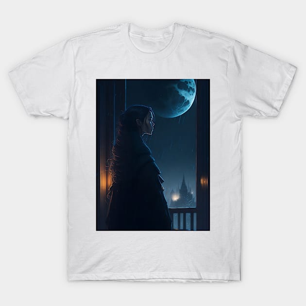 Night of Full Moon T-Shirt by Fanbros_art